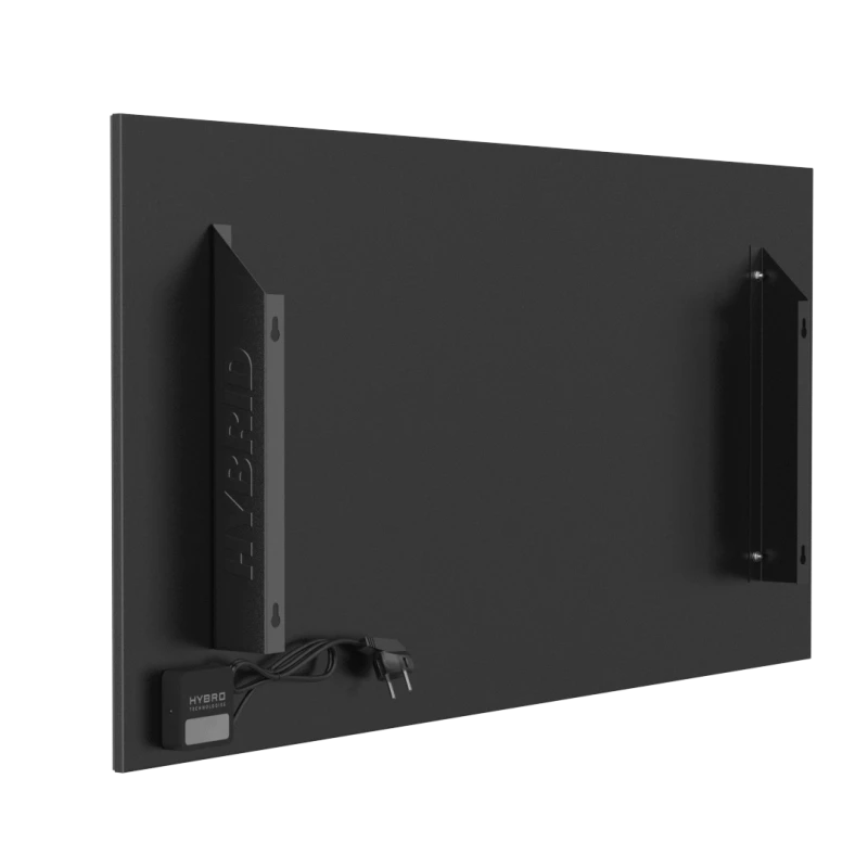 HYBRID 420 negra panel calefactor eléctrico